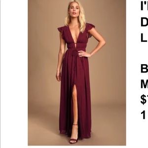 Maxi Dress (LULUS) - Brand New Never Worn